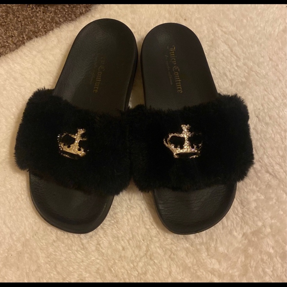 Fluffy juicy contoure slides
